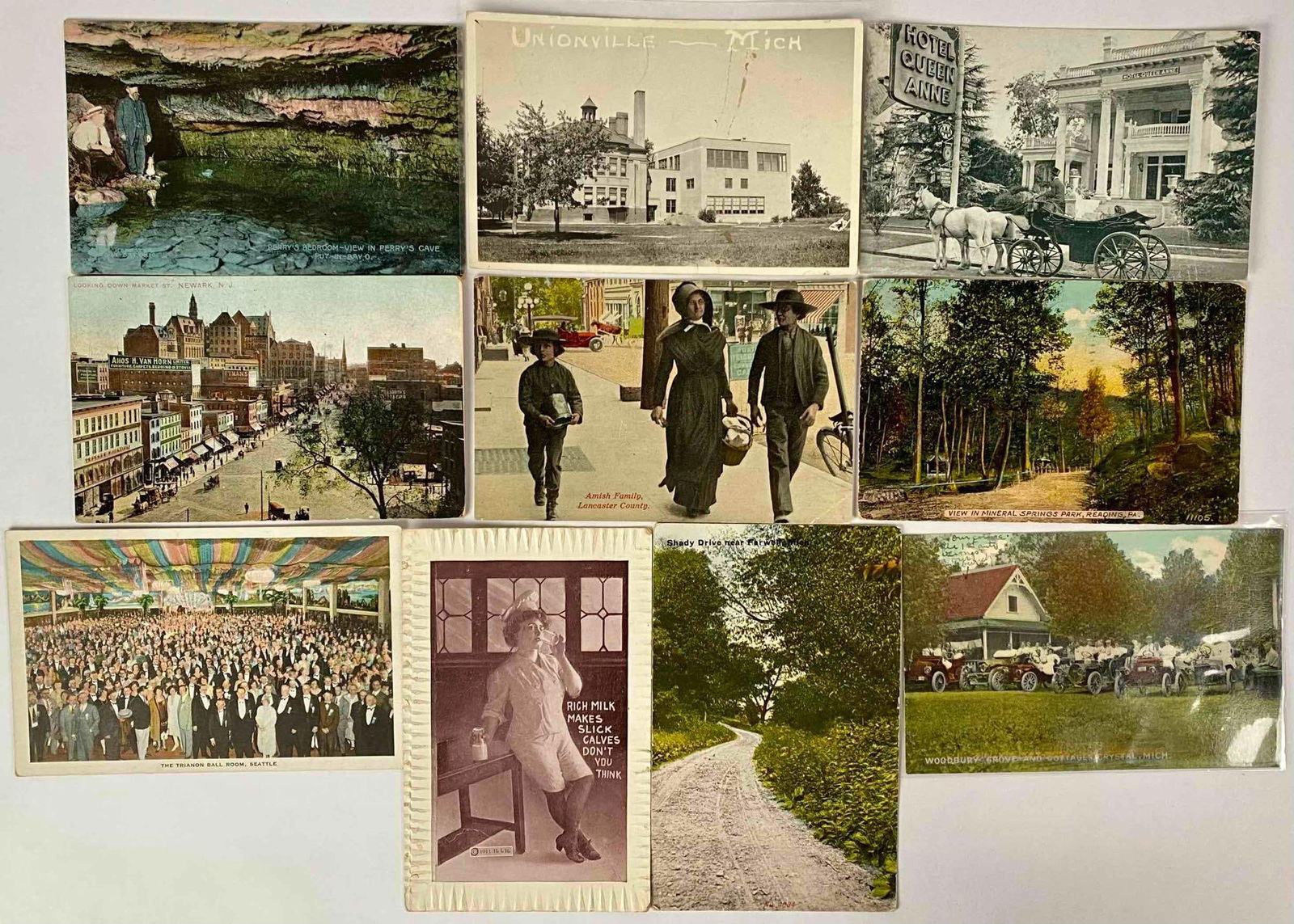 One Hundred and Nine Early 1900s Americana Vintage Post Cards (1 of 10)
