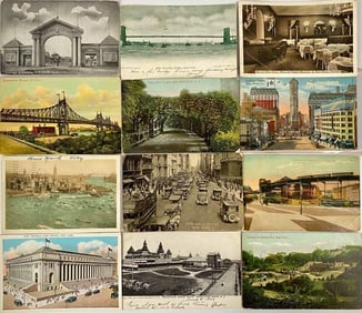 85 New York City Early 1900s Vintage Post Cards