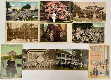 162 Early 1900s Americana Vintage Post Cards