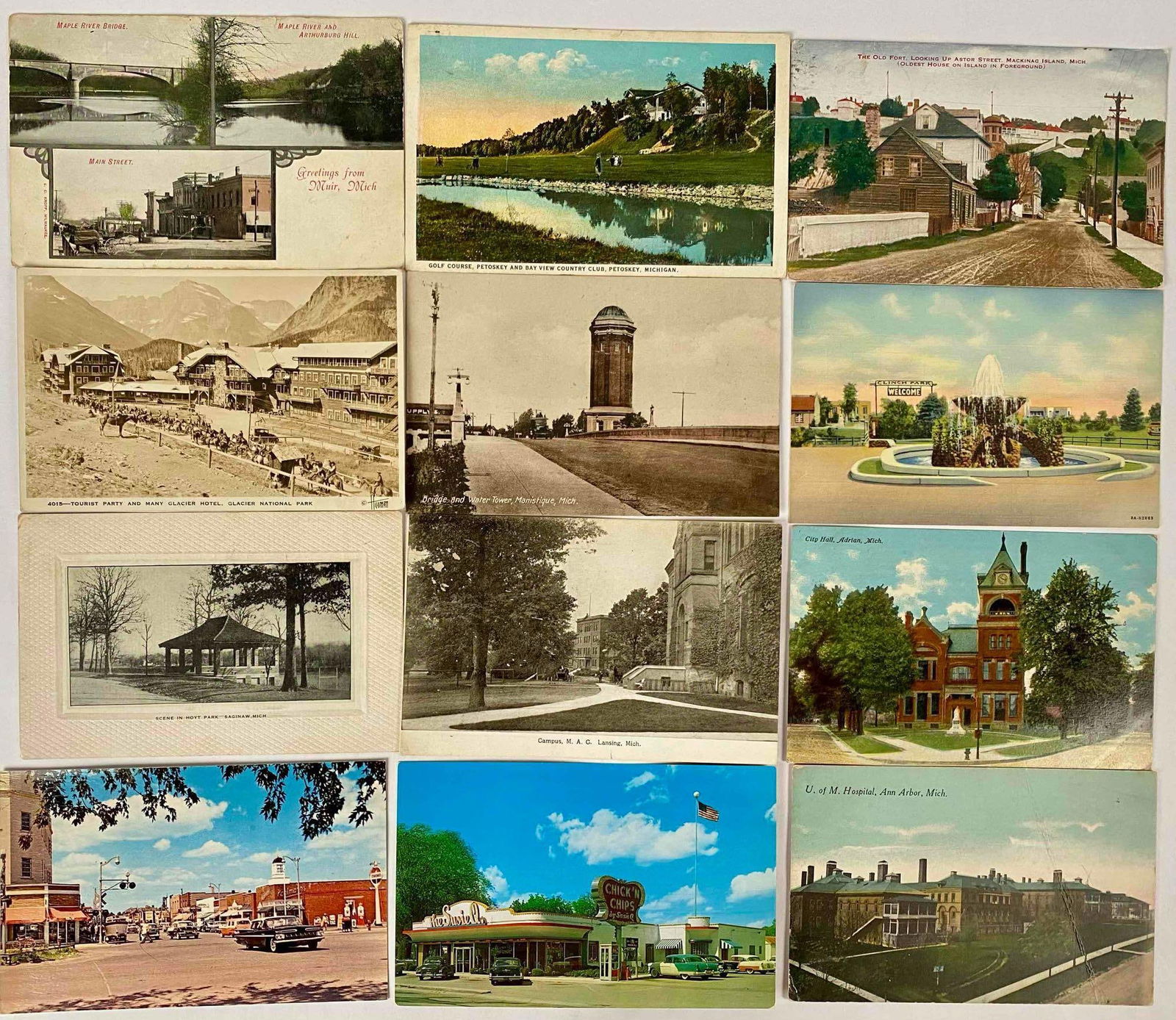 100 Early 1900s Americana Vintage Post Cards (1 of 12)