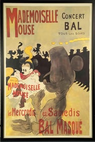 "Mademoiselle Mouse" Print from Walt Disney Art Classics Collection