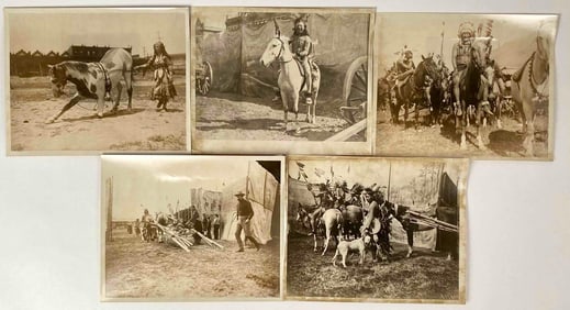 Five Photographs from the "Western History Collections," University of Oklahoma Library