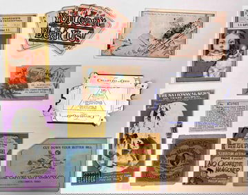 Lot of Ephemera Americana (Post Cards, Labels, and Misc Paper Products)