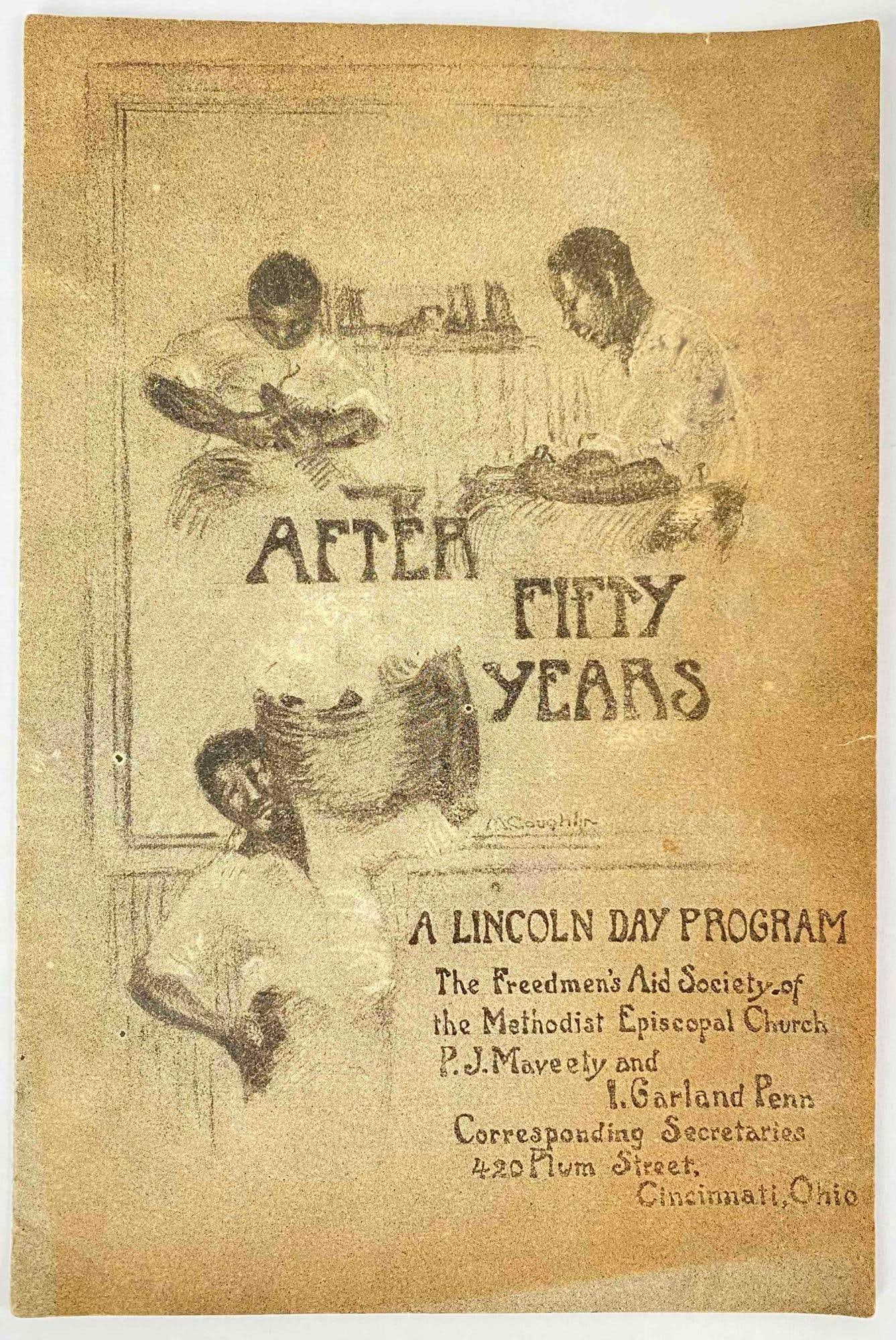 "After Fifty Years" a Lincoln Day Program, 1905 (1 of 7)
