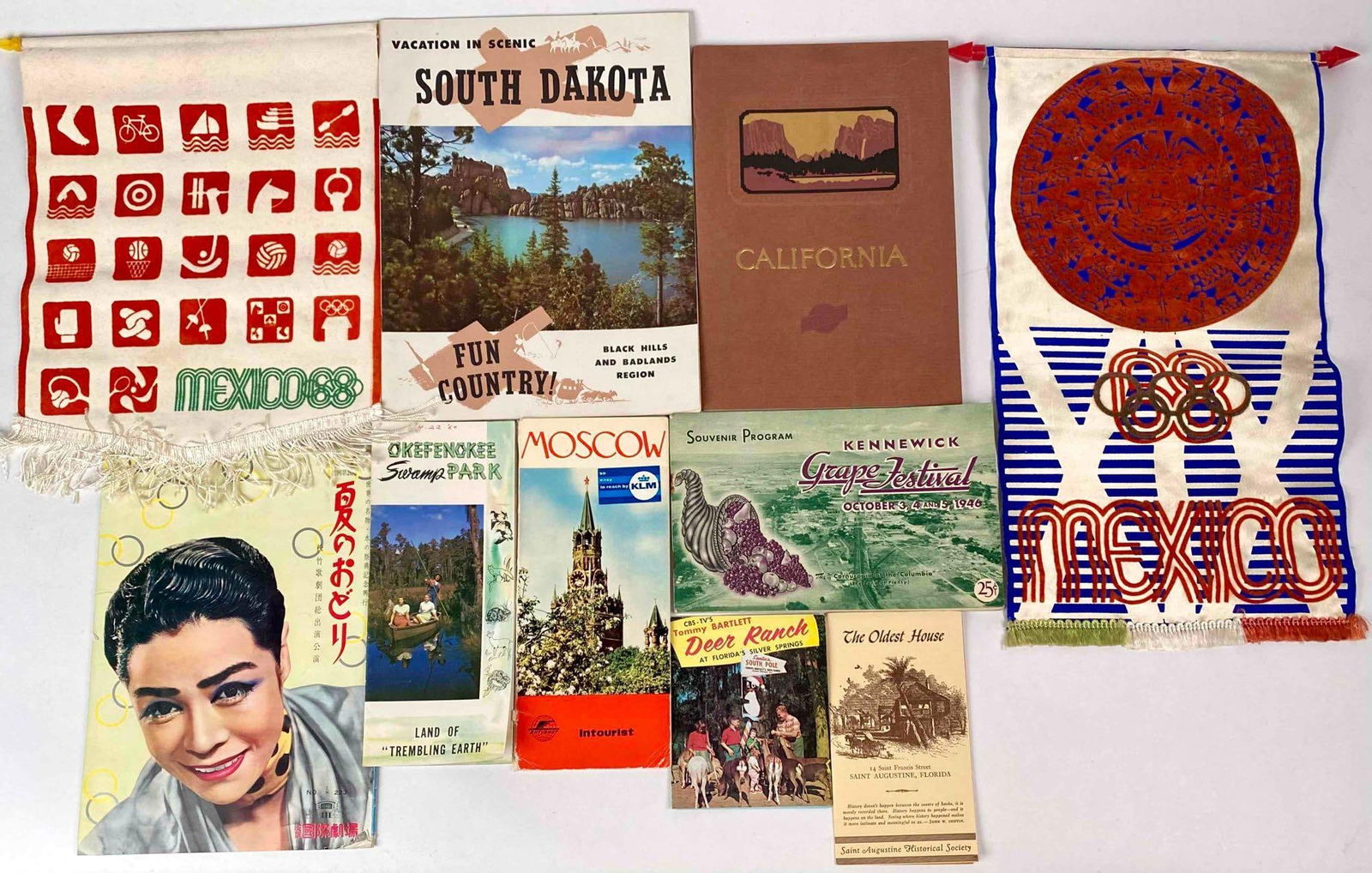 Early to Mid Century Travel Ephemera (100 plus pieces) (1 of 10)