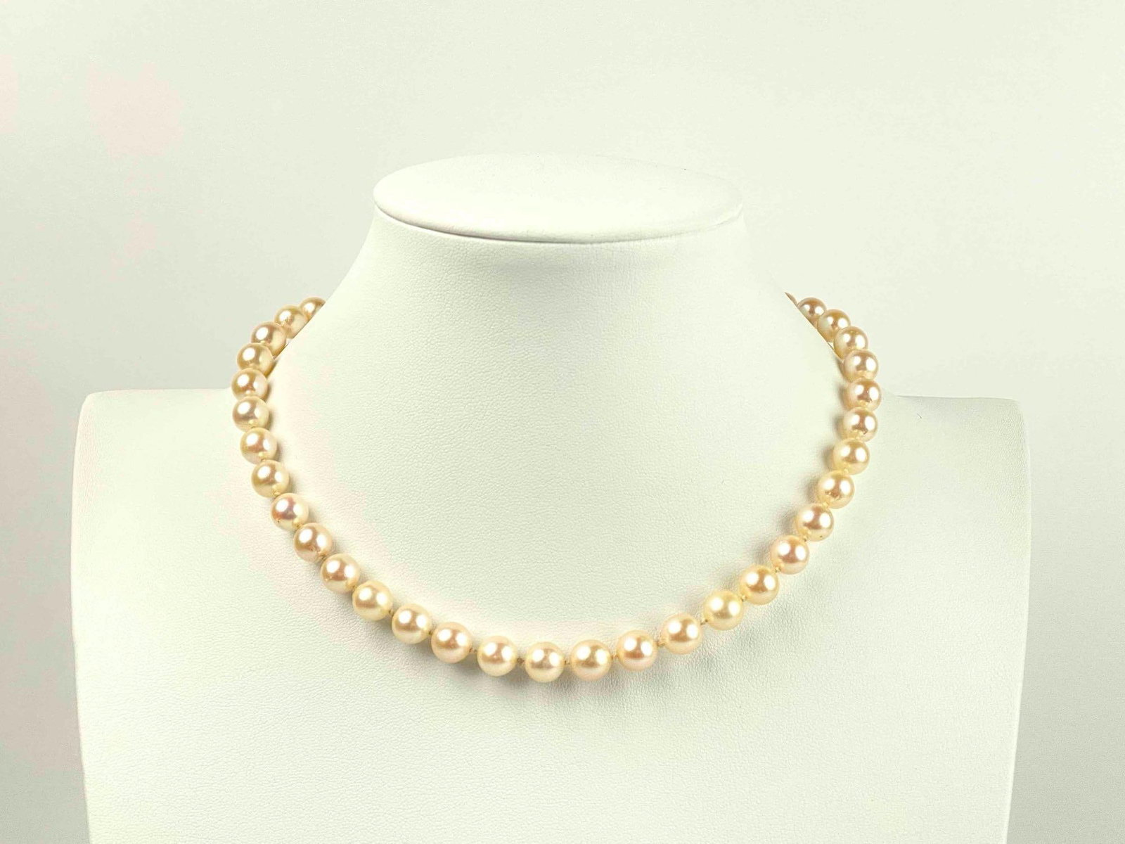 Vintage Pearl and Diamond Necklace (1 of 11)