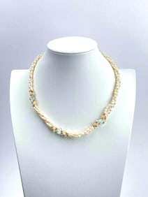 Freshwater Pearl Beaded Necklace