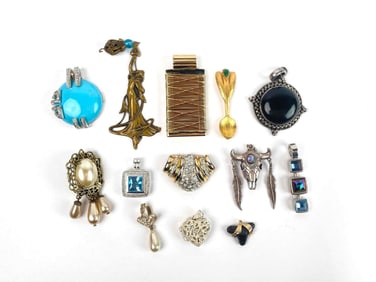 Group of Assorted Pendants (Sterling Silver)