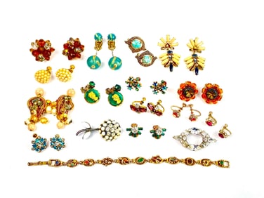 Group of Costume Jewelry (Sarah Coventry, Goldette, Dauplaise)