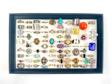 Group of Assorted Rings (Sterling Silver)