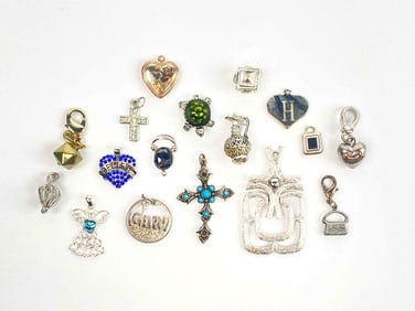 Group of Costume Jewelry Pendants (Avon, Juicy Couture)