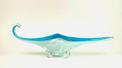 Murano Glass Gondola Bowl