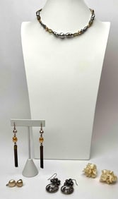 Vintage Shell and Plastic Jewelry