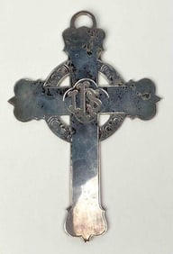 Sterling Silver Vintage Cross Pendant