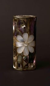 Sterling Silver and Abalone Lighter Sleeve