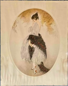 La Lettre Aquatint, by Louis Icart