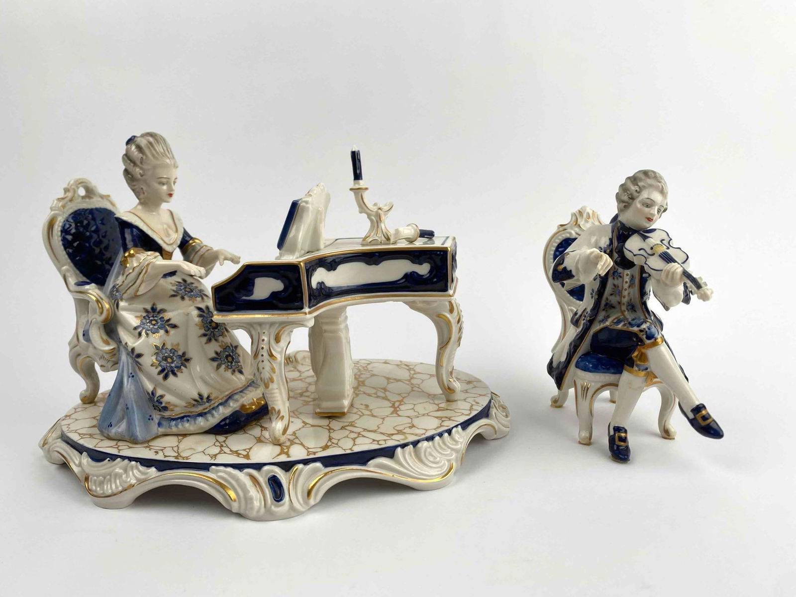 HH Kunst Dresden Porcelain Set of 3 Figurines (1 of 12)
