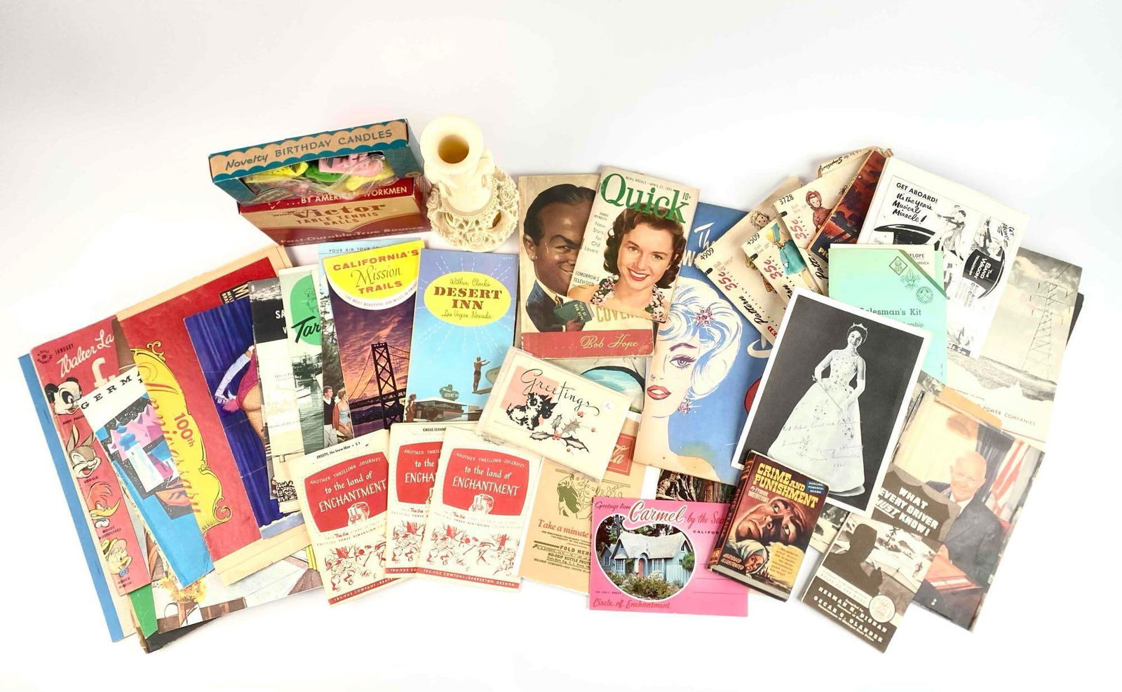 Collection of Mid Twentieth Century Ephemera and Novelties (1 of 12)