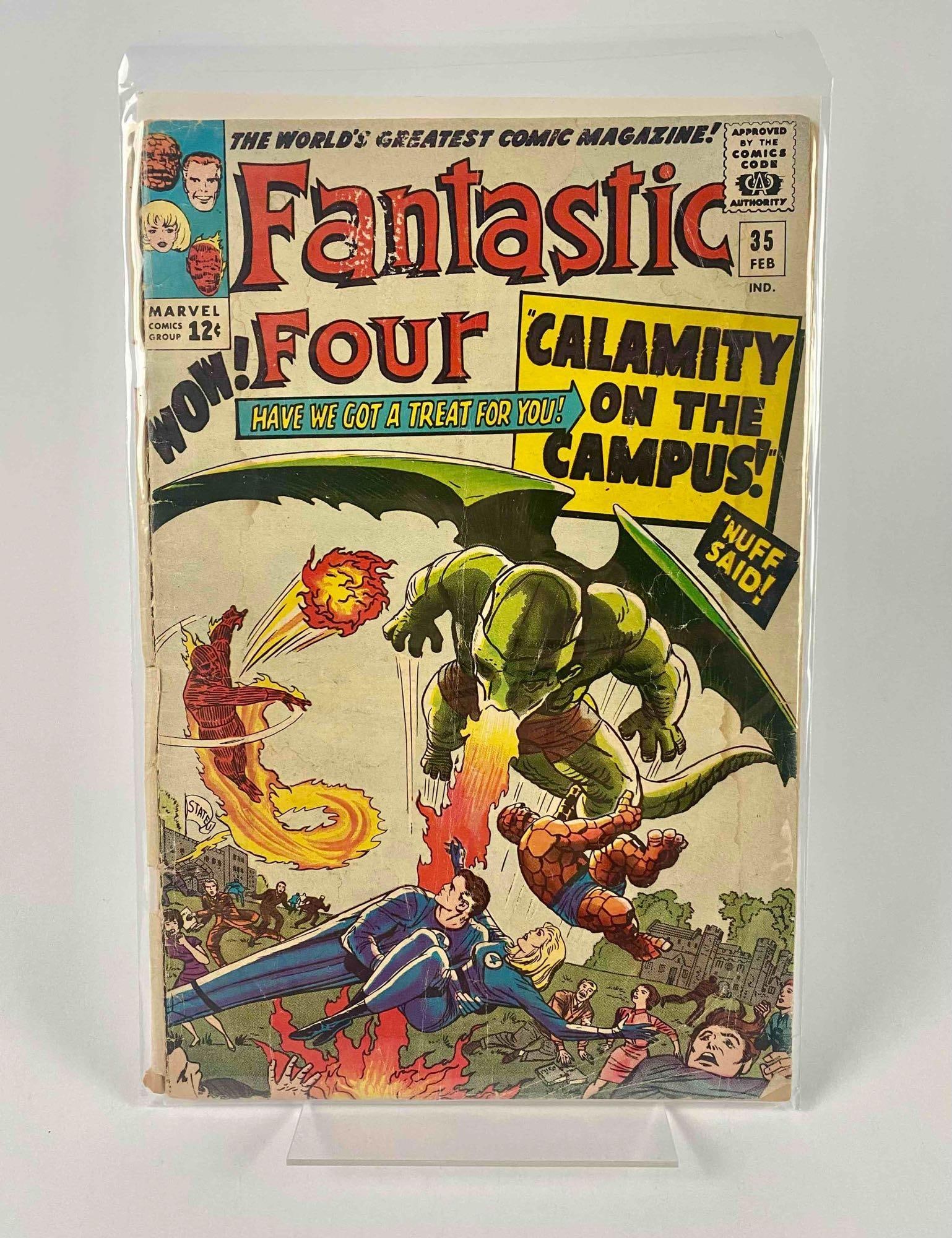 Fantastic Four #35 "First Appearance of Dragon Man" (Marvel Comics) (1 of 12)