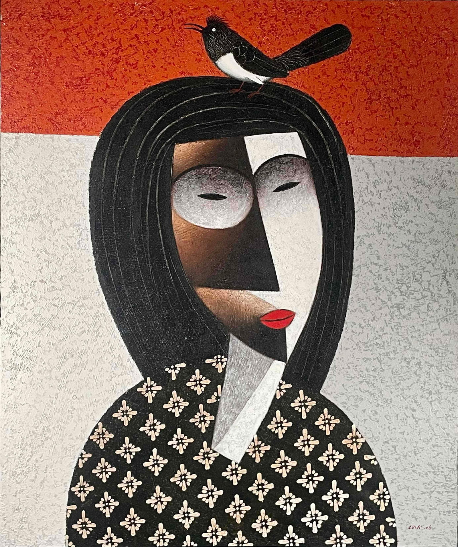 Large Acrylic on Canvas (CUSH, 06) (1 of 9)