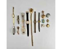 Lot of Assorted Wristwatches and Pocket Watches (Seiko, Futura, and Hamilton): Assortment of watches. Lot includes wristwatches and pocket watches. Lot includes but is not limited to Seiko, Futura, and Hamilton. Jewelry is in good condition. Please see photos for additional deta