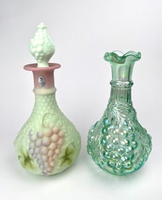 Fenton And Imperial Glass Decanters