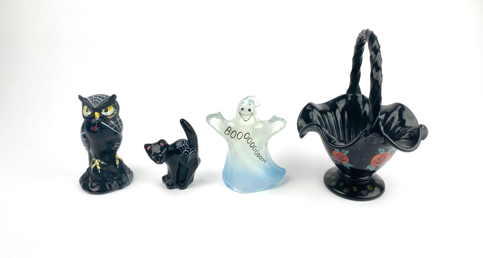 Hand-Painted Fenton Halloween Figurines (1 of 12)