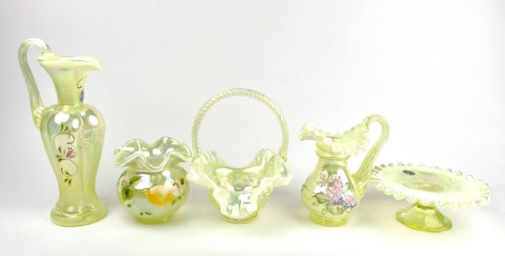 Hand-Painted Fenton Collectibles