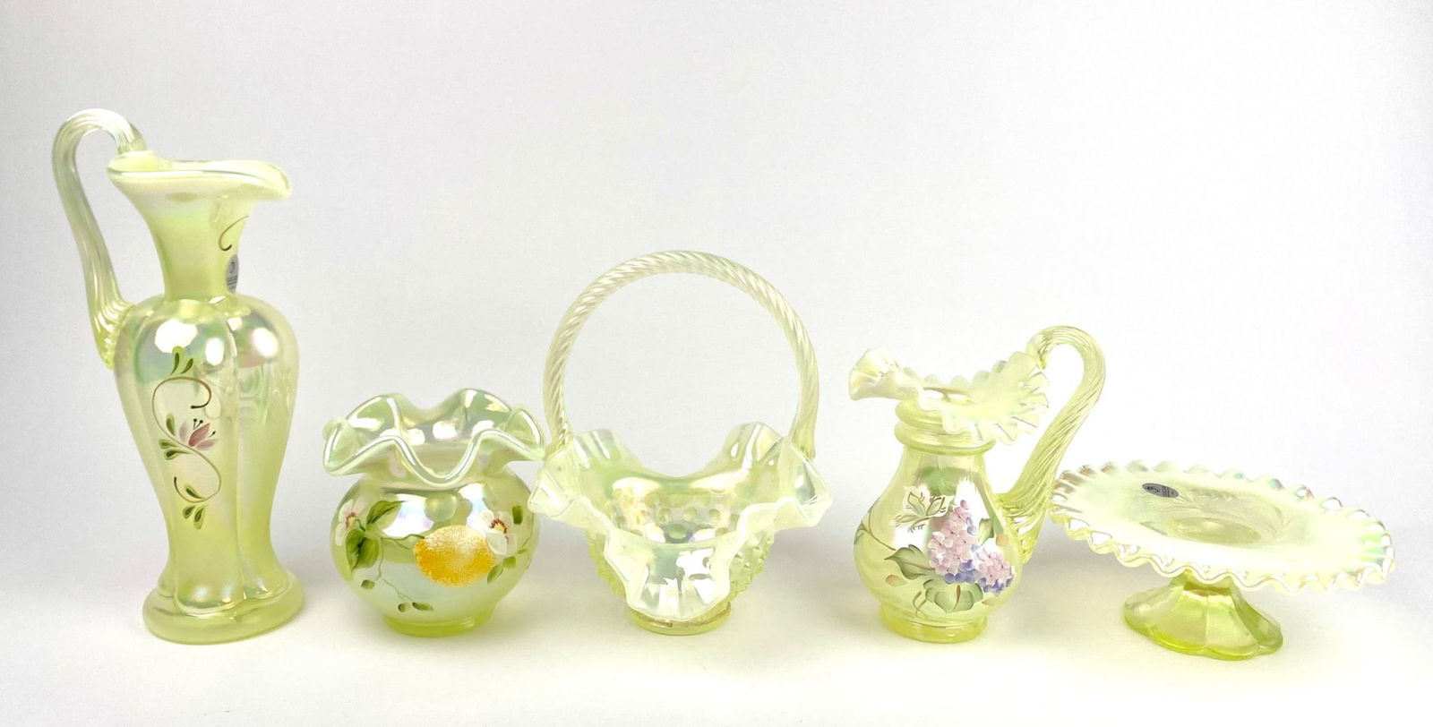 Hand-Painted Fenton Collectibles (1 of 9)