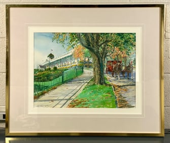 Grand Departure by Kathleen Chaney Fritz Framed Lithograph Print