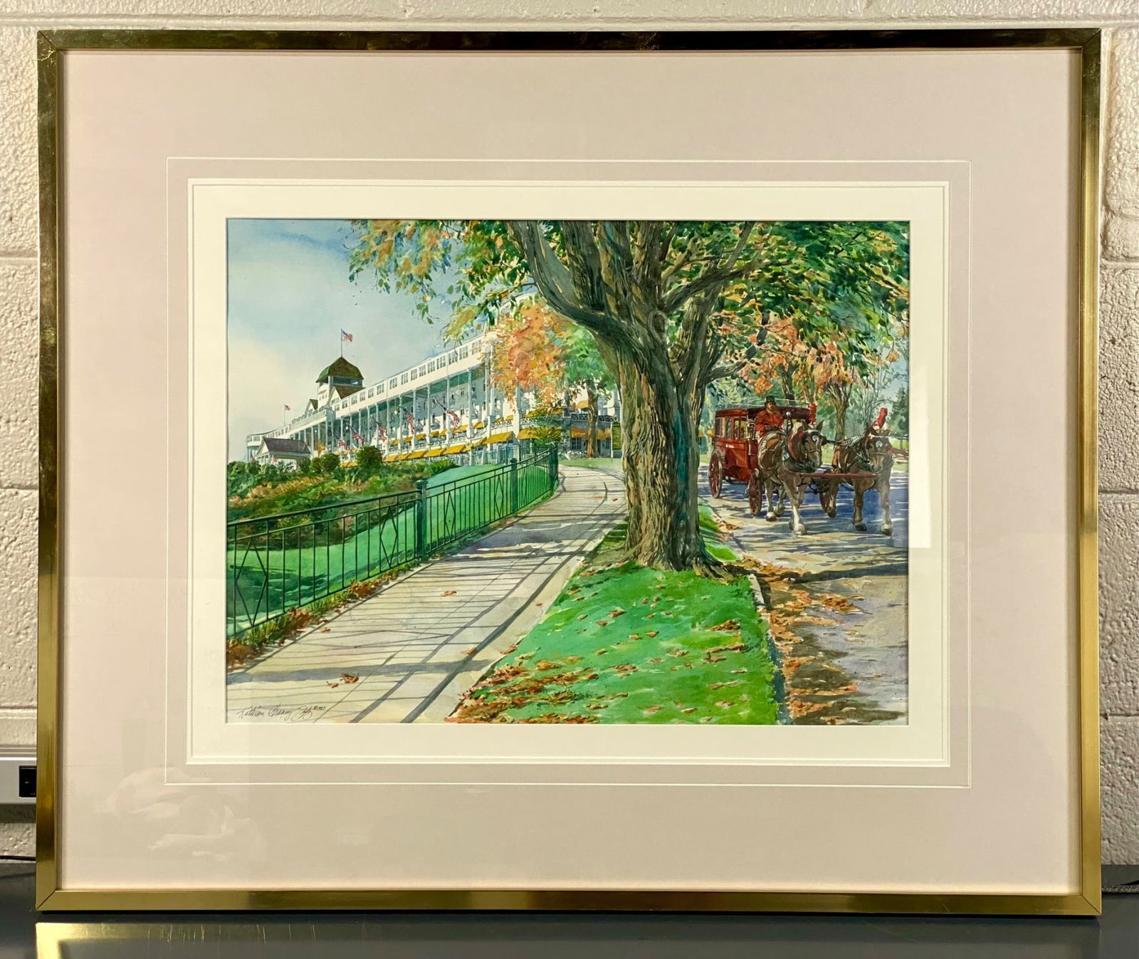 Grand Departure by Kathleen Chaney Fritz Framed Lithograph Print (1 of 12)