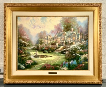 Thomas Kinkade, ‘Spring Gate III’, Limited Edition Lithograph on Canvas (1998)