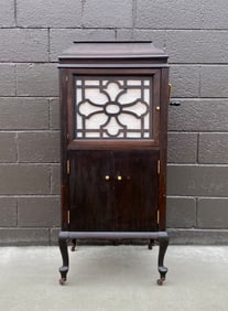 Early 20th Century Emerson Records and Phonographs Cabinet