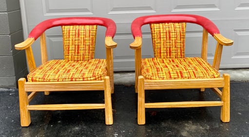Pair of A. Brandt Company Mid-Century Modern Chairs