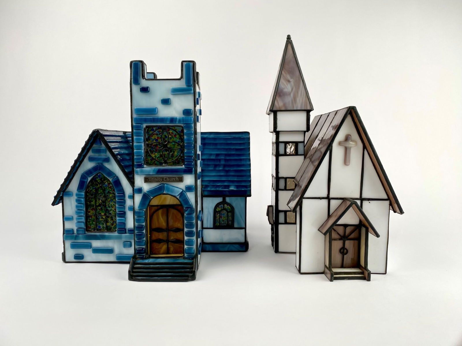 Vitreville Stained Glass Trinity Church and Bavarian Chapel in Original Boxes? (1 of 12)