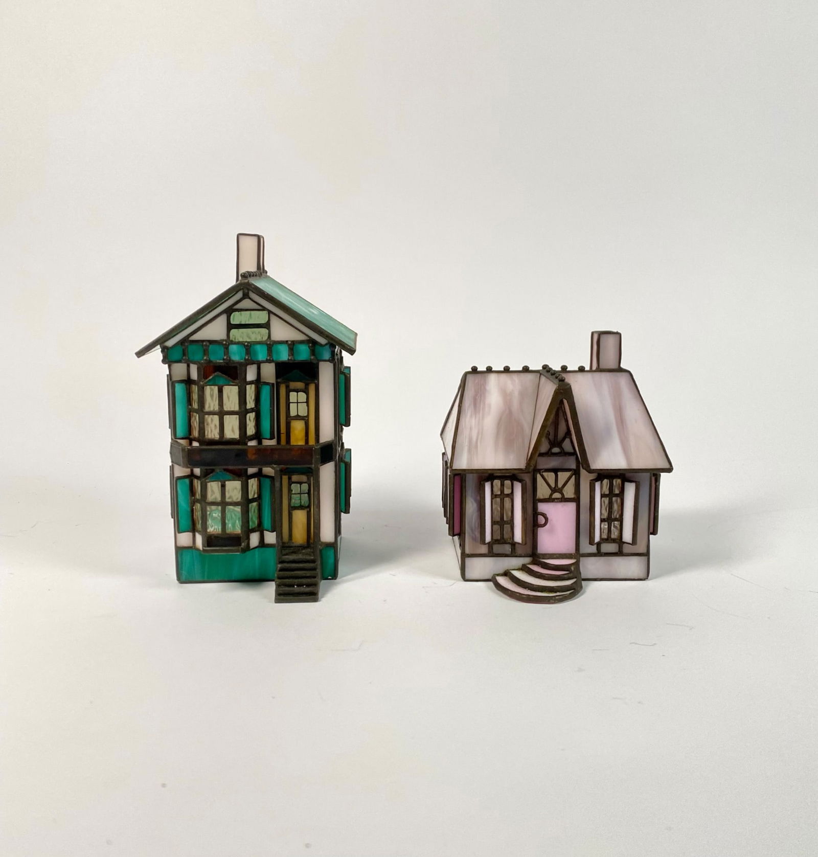 Forma Vitrum Stained Glass Houses in Original Boxes (1 of 11)