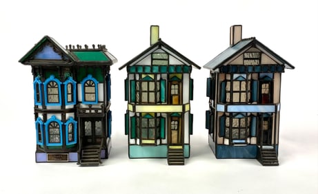 Forma Vitrum Stained Glass Decorative Houses With Original Boxes