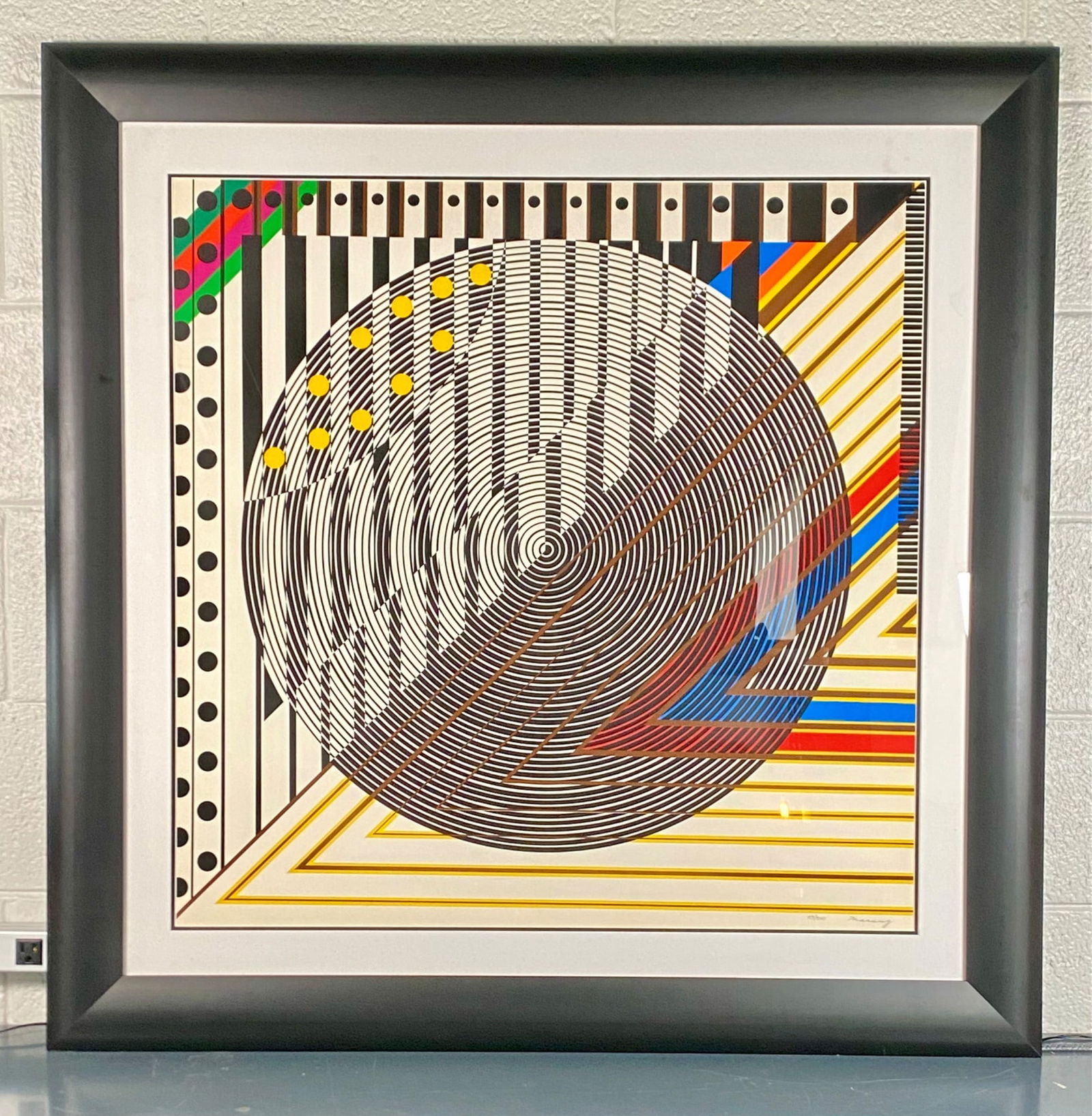 Signed and Numbered Lithograph Overture by Leo Maranz, Edition 23/300 (1 of 9)