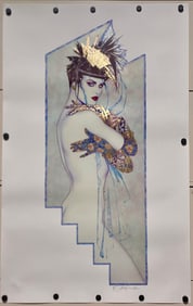 "Edge of Night" by Olivia De Berardinis Limited Edition Print Signed 444/500, Published by Robert