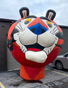 Large Kelloggs Inflatable Tony the Tiger Advertising Balloon
