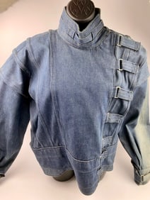 Denim Jacket By Wheeler With Buckle Accents