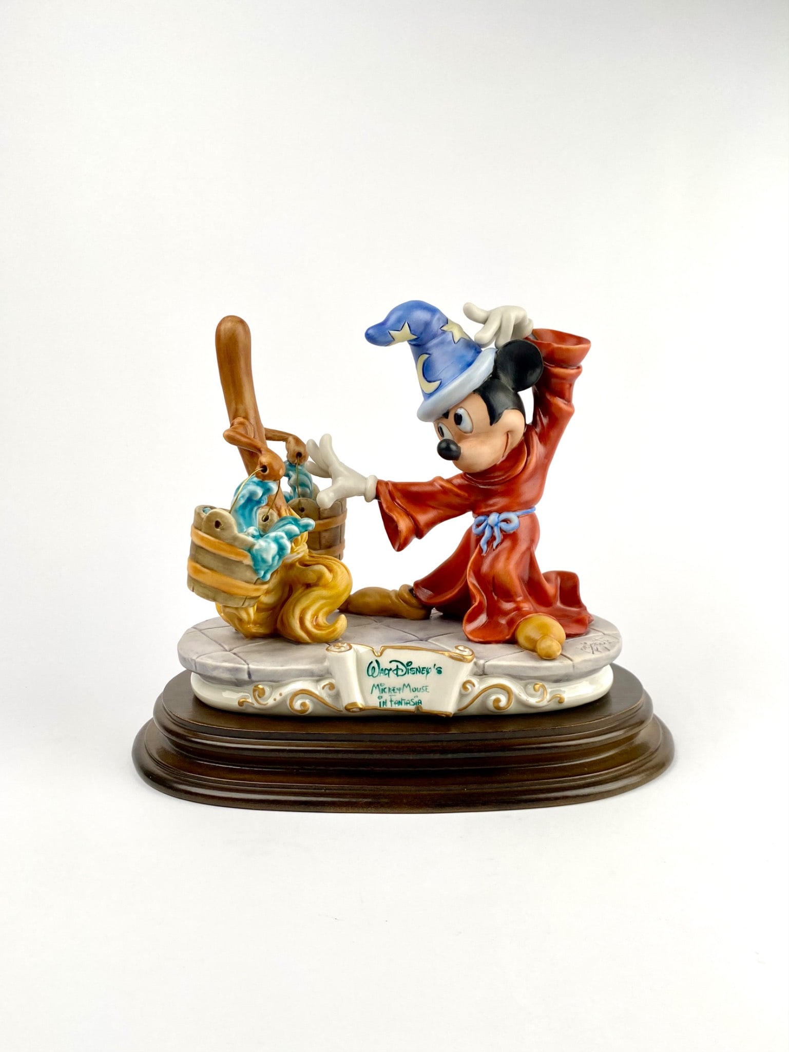 Disney Mickey Mouse in Fantasia Capodimonte Laurenz Figurine (1 of 12)