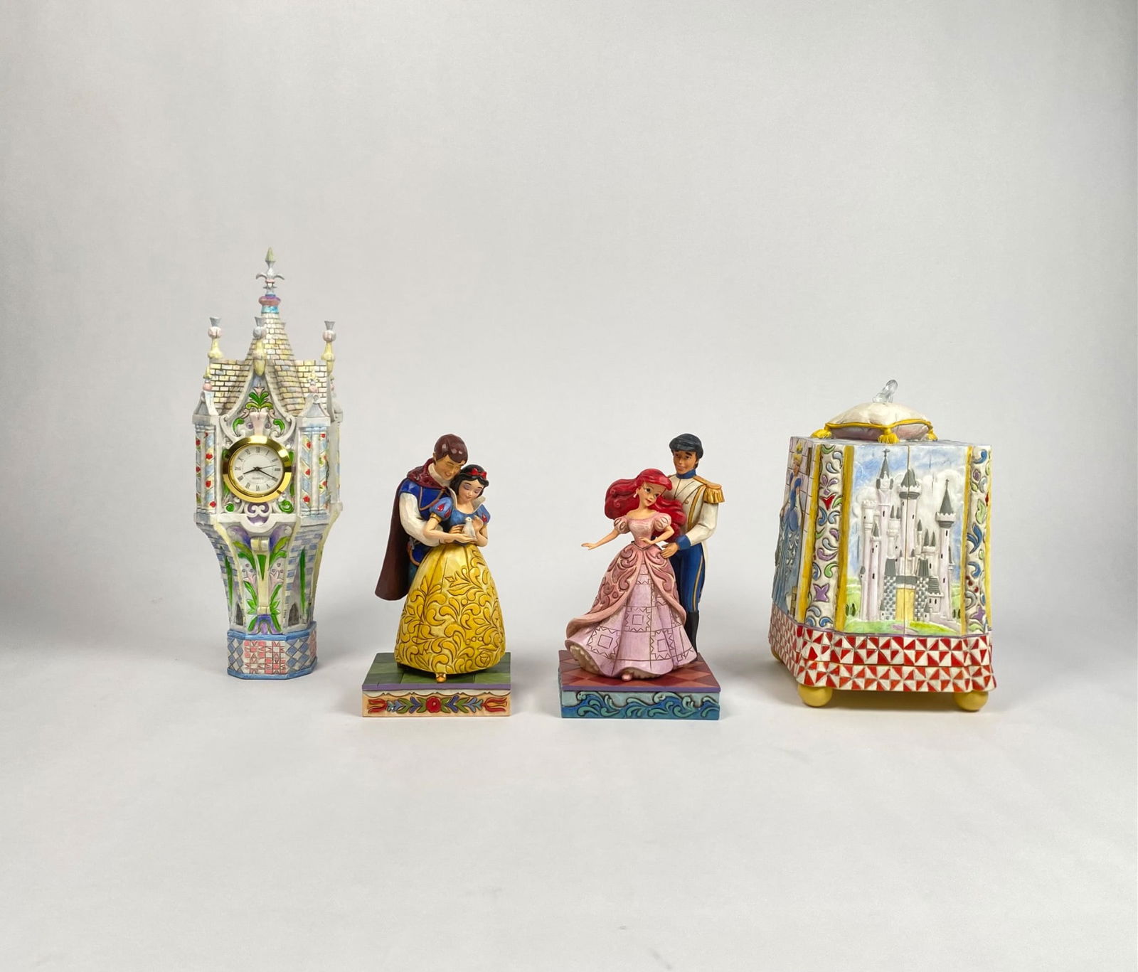 Disney Traditions Jim Shore Cinderella Snow White Ariel (Original Box) (1 of 12)