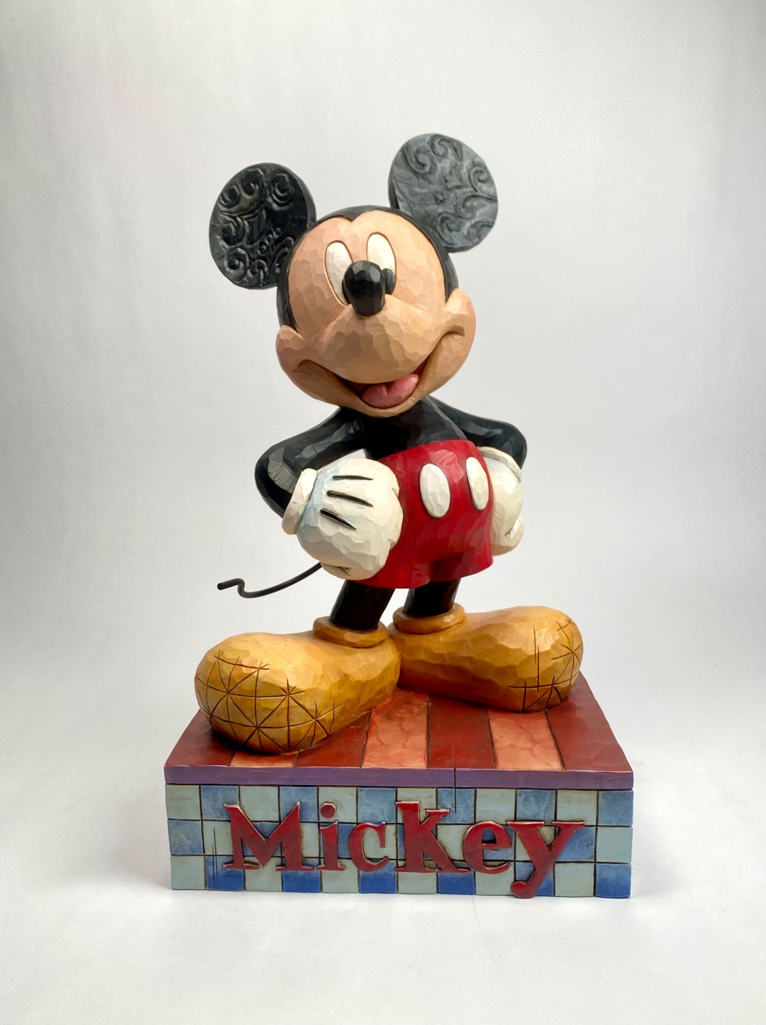 Big Fig Disney Traditions Jim Shore Mickey Mouse Big Figure (1 of 10)