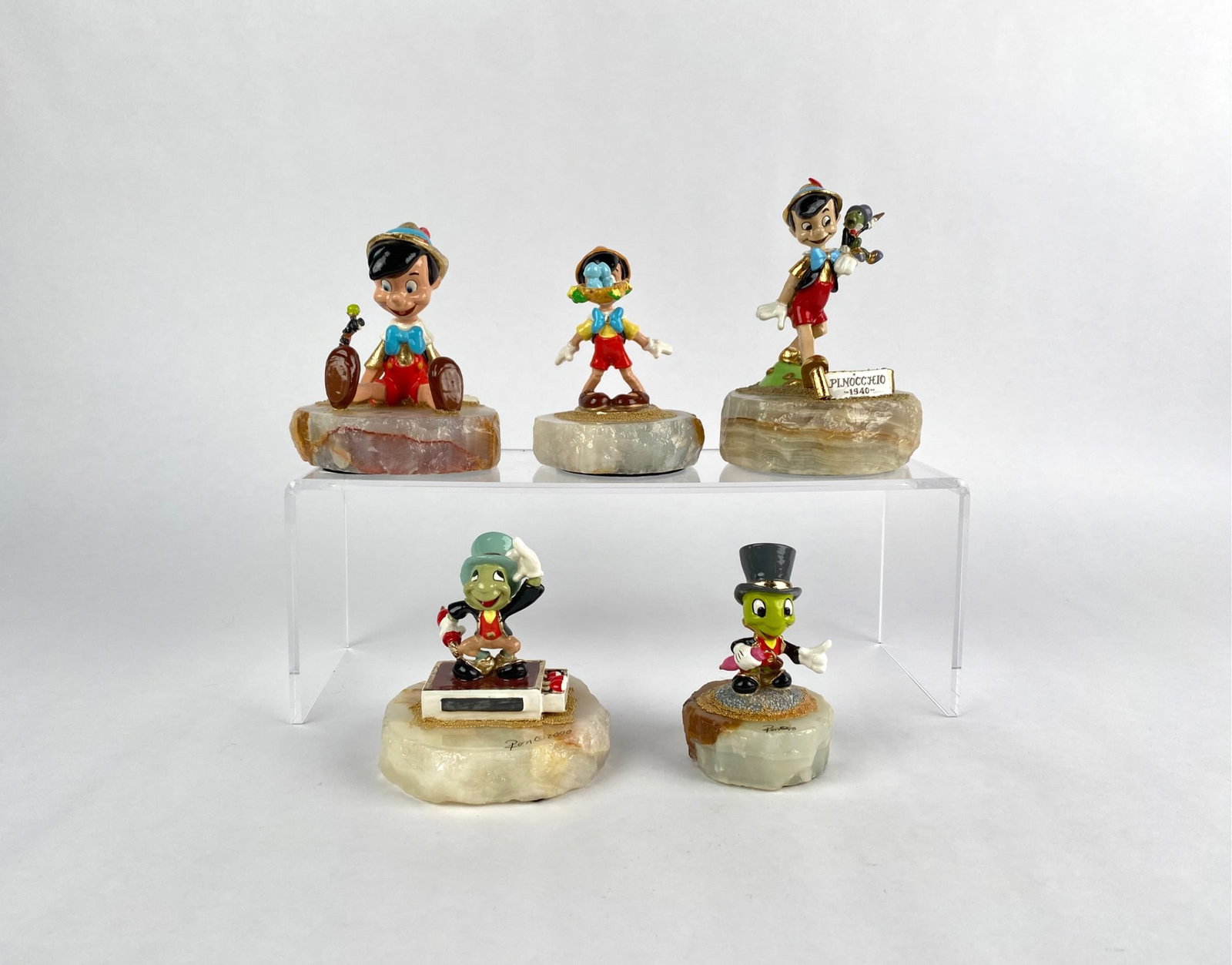 Ron Lee Disney Pinocchio and Jiminy Cricket Figures (1 of 12)