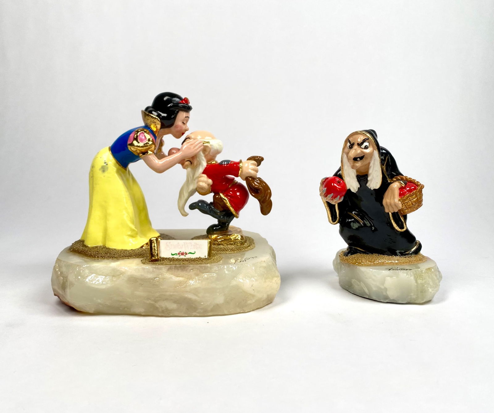 Ron Lee Disney Snow White and Evil Witch (Signed) (1 of 12)
