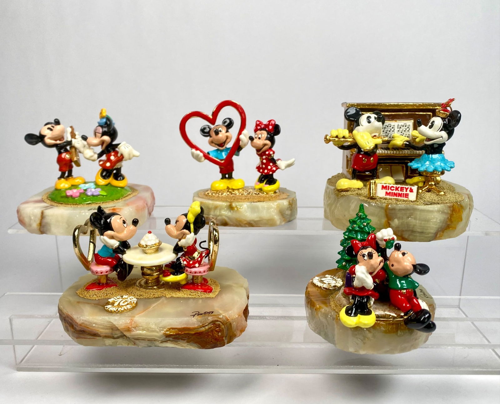 Ron Lee Disney Mickey and Minnie Figurines (Signed) (1 of 12)