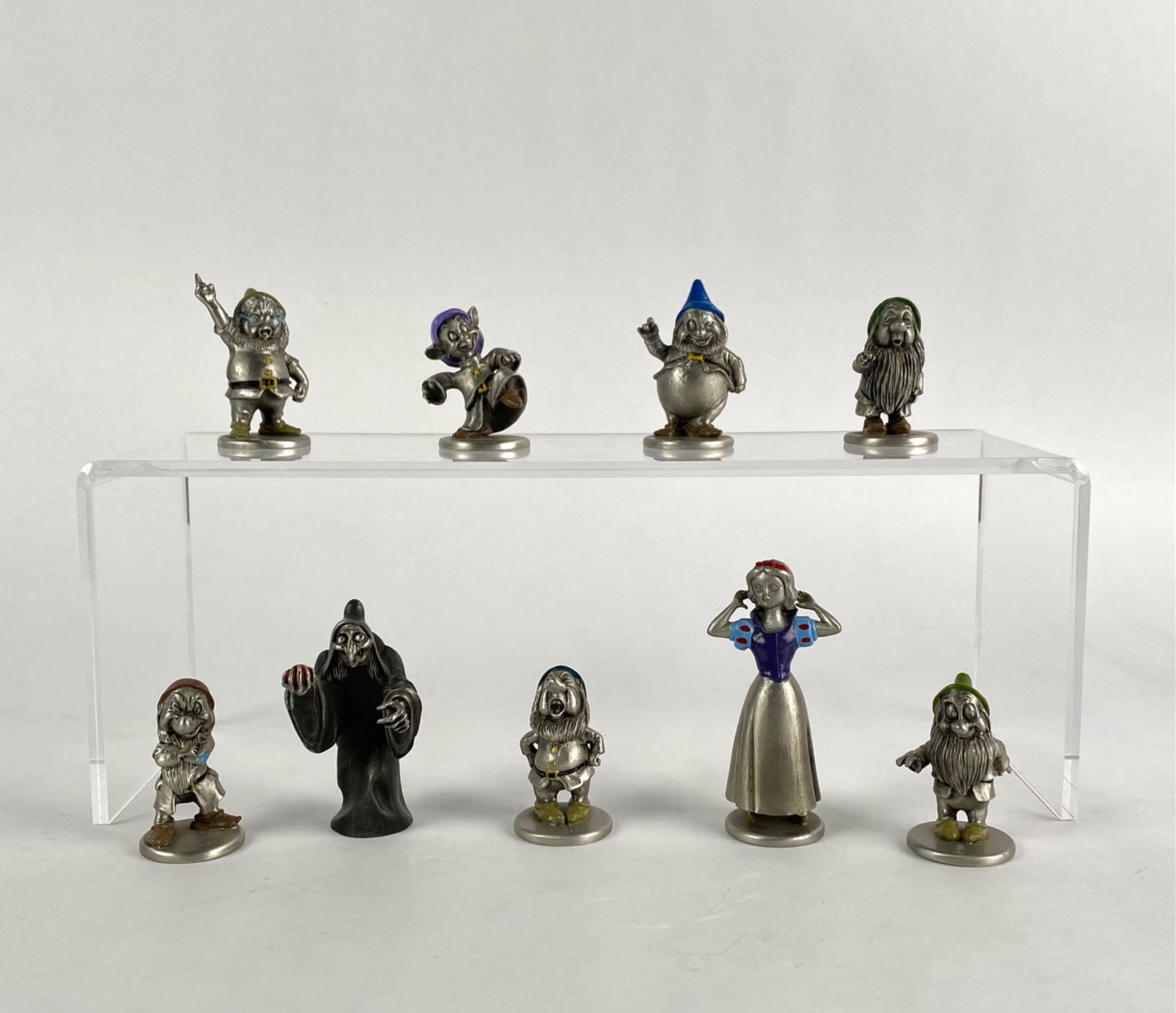 Set of Hudson Pewter Snow White and the Seven Dwarfs Figurines (Walt Disney Co) (1 of 12)