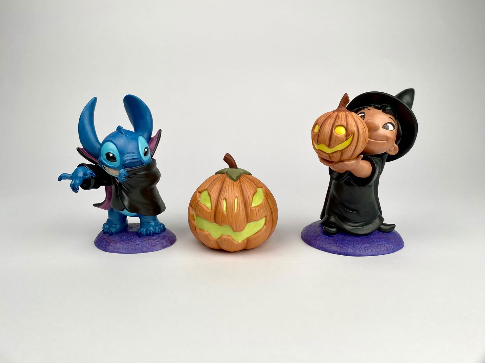 Disney Lilo & Stitch Halloween Figurine Set (COA Original Boxes) (1 of 12)