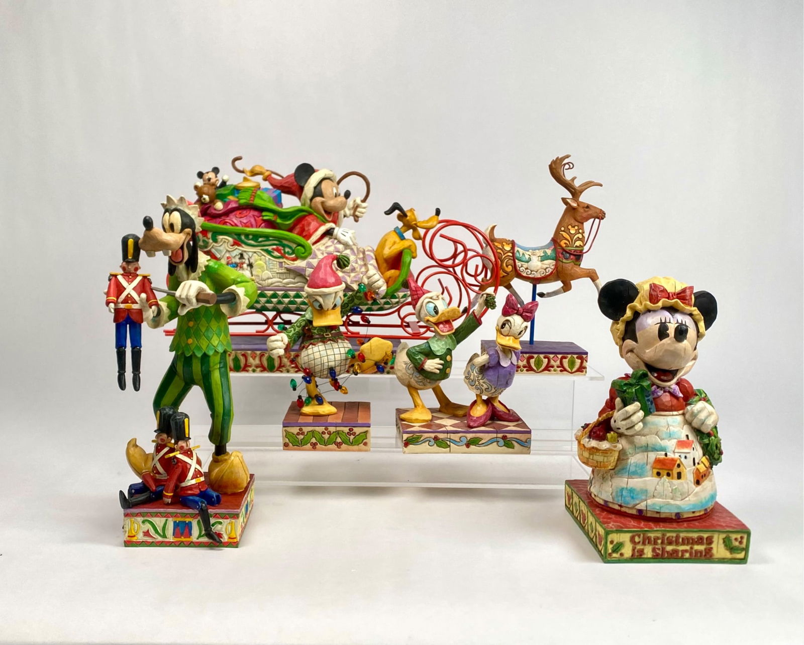 Disney Traditions by Jim Shore Christmas Figurines Set  (1 of 12)